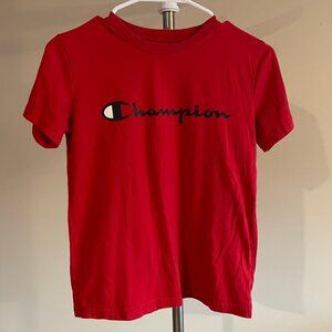Boy's Champion Short Sleeve T-Shirt Size M Pre-owned